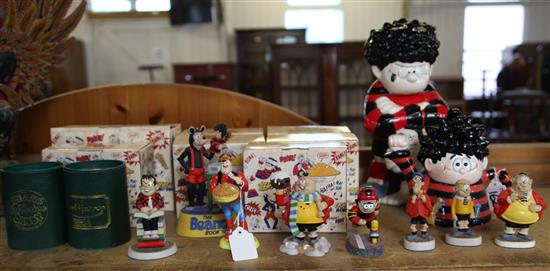8 Beswick Beano and Dandy figures and other similar figures